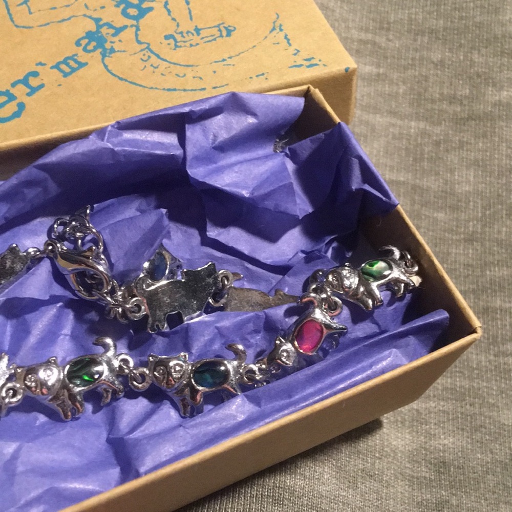 Cat charm Bracelet
